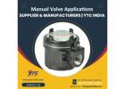 Manual Valve Applications Dealers In India