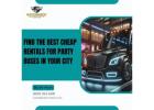 Party Bus Cheap Rentals