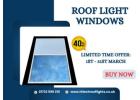 Hurry! 40% OFF Roof Light Windows – Offer Ends March 31st