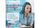 Assignment writing service in UK