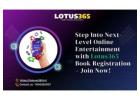 Step Into Next-Level Online Entertainment with Lotus365 Book Registration – Join Now!