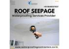 Roof seepage waterproofing services provider in Yelahanka