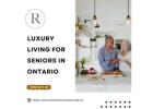 Luxury Living for Seniors in Ontario | The Residences on Yonge