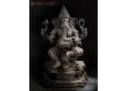 78-inch brass statue of Lord Ganesha