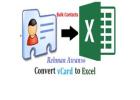 I will convert your vcard, vcf contact list to excel, CSV, xlsx