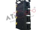 Dual 12 Inch 3 Way Line Array Cabinet Model ATI Pro HDL312