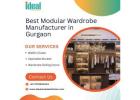 Best Modular Wardrobe Manufacturer in Gurgaon for Modern Living