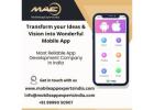 A high-level mobile app development company in India| MAE