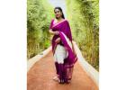 Drape Like Royalty: Pure Gold Lace Mysore Silk Sarees from Atharva