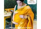 Maternity Photoshoot In Saree That Reflects Your Journey