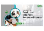 Affordable Financing with Low Interest Personal Loans