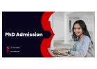 PhD Admission: Take the First Step Toward Academic Excellence